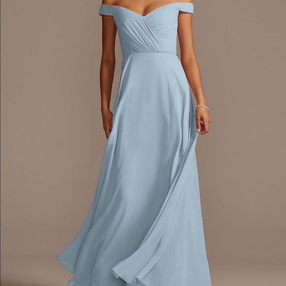 David's Bridal Dresses & Skirts - David’s Bridal | 
Off the Shoulder Full Skirt Bridesmaid Dress